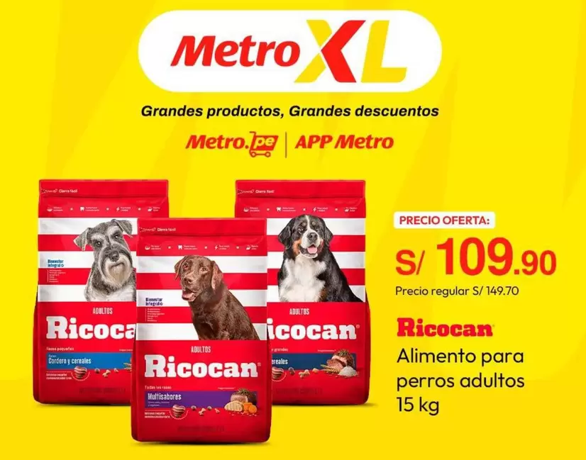 Ricocan - Alimento para perros adultos