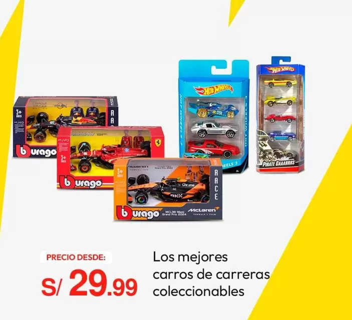 Hot Wheels - Carros De Carreras Coleccionables