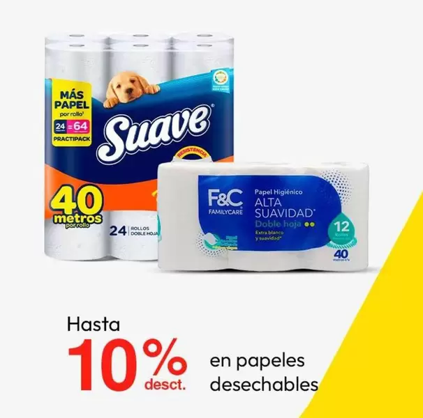Suave - Papeles Desechables