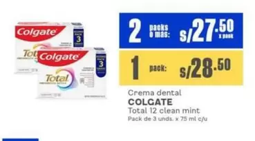 Colgate - Total 12 clean mint