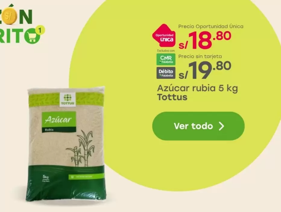 Tottus - Azúcar rubia