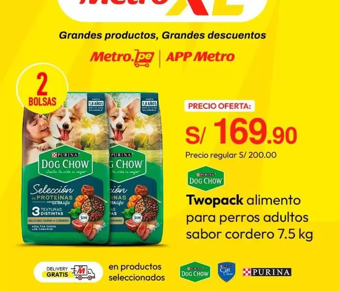 Dog Chow - Twopack alimento para perros adultos