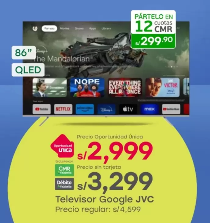 JVC - Televisor Google
