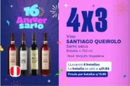 Santiago Queirolo - Vino SANTIAGO QUEIROLO