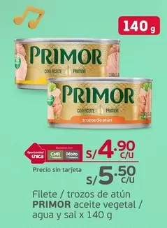 Primor - Filete / trozos de atún