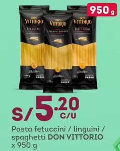 Don Vittorio - Pasta fetuccini / linguini / spaghetti