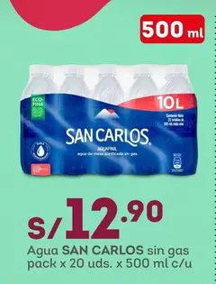 San Carlos - Agua sin gas