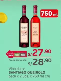 Santiago Queirolo - Vino dulce