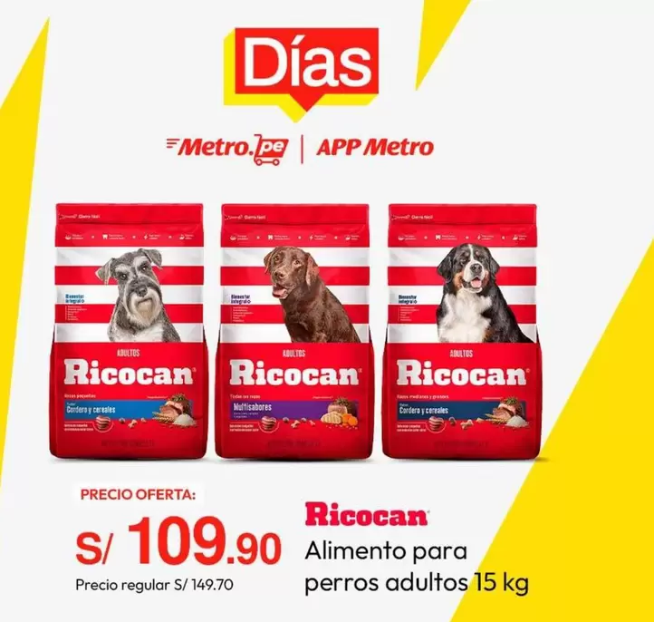 Ricocan - Alimento para perros adultos