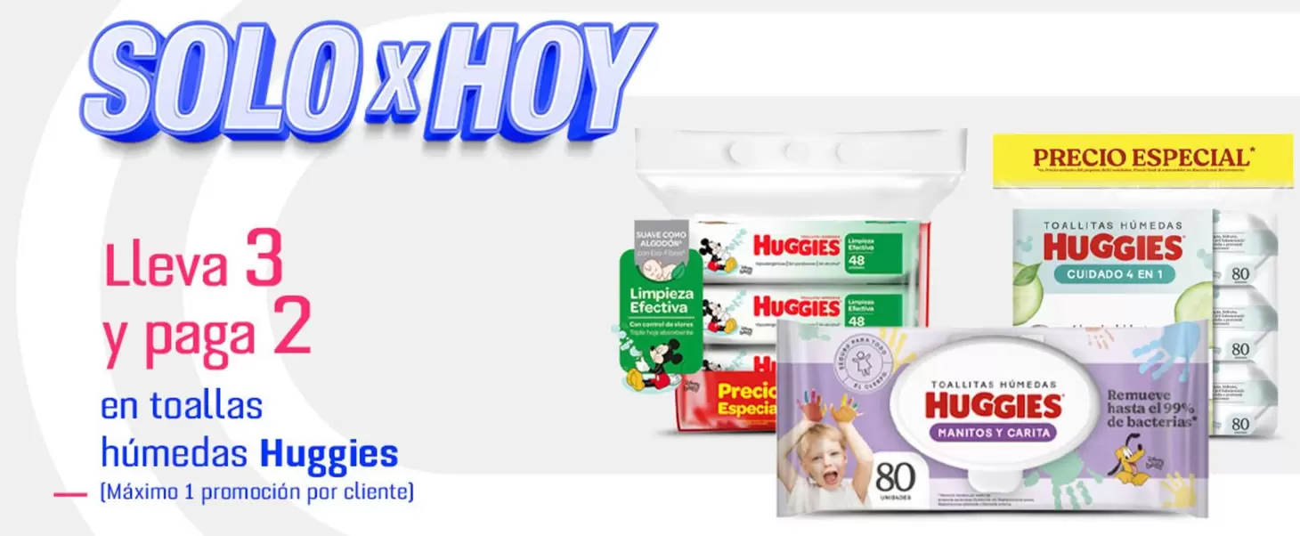 Huggies - toallas húmedas