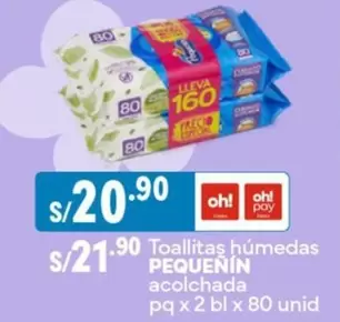 Toallitas húmedas