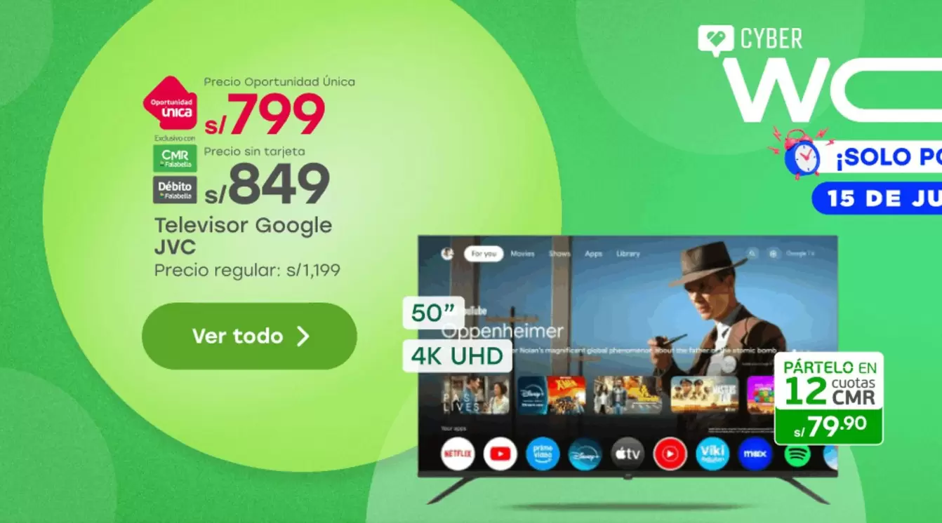 JVC - Televisor Google