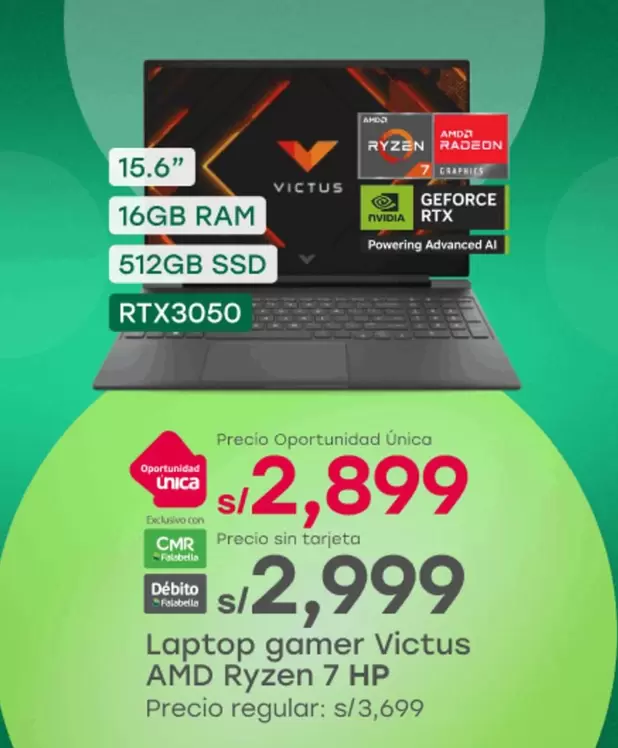 Hp - Laptop gamer Victus