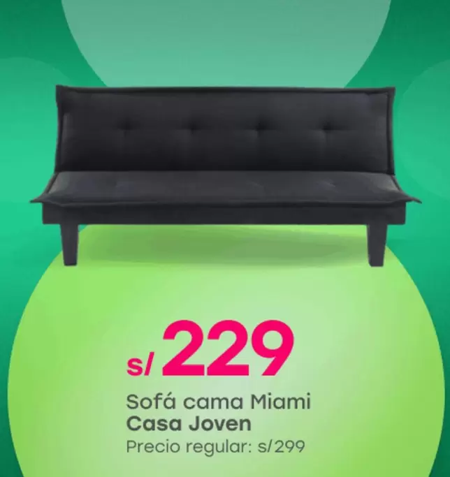 Casa Joven - Sofá cama Miami