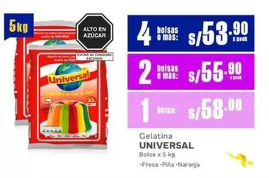 Universal - Gelatina
