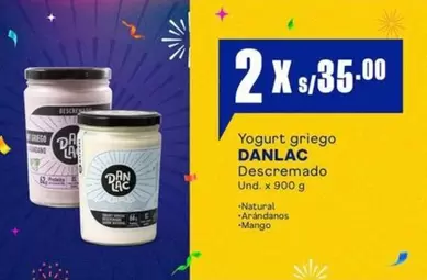 Danlac - Yogurt griego Descremado