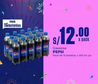 Pepsi - Gaseosa