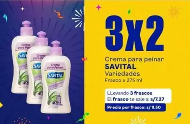 Savital - Crema para peinar