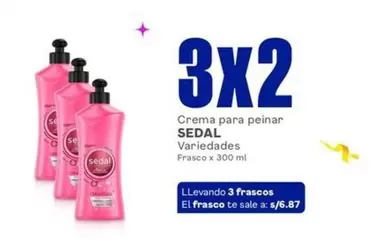 Sedal - Crema para peinar