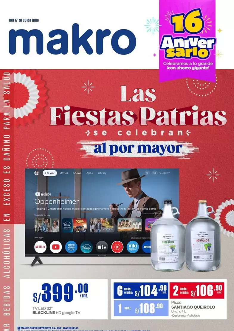 Blackline - Fiestas patrias