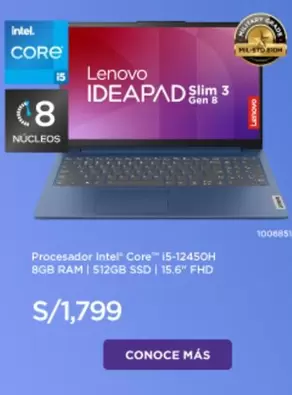 Lenovo - IDEAPAD Slim 3 Gen 8