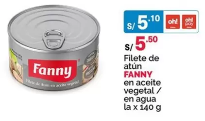 Fanny - Filete de atún