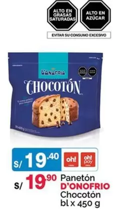 D'onofrio - Panetón Chocotón