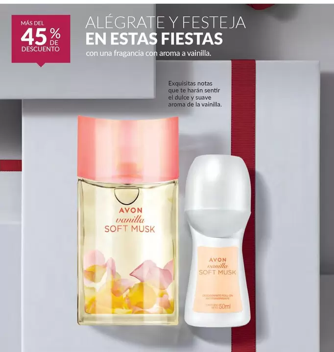 Avon - vanilla SOFT MUSK