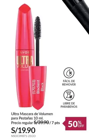 Avon - Ultra Mascara de Volumen