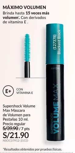 Avon - Supershock Volume Max Mascara