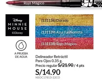 Disney - Delineador Retráctil Para Ojos