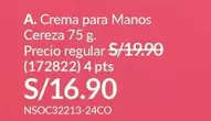 PTS - Crema para Manos
