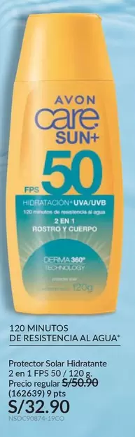 Avon - Protector Solar Hidratante
