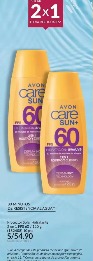 Avon - Protección Solar Hidratante
