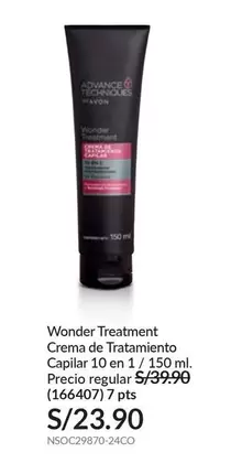 Advance - Wonder Treatment Crema de Tratamiento Capilar 10 en 1
