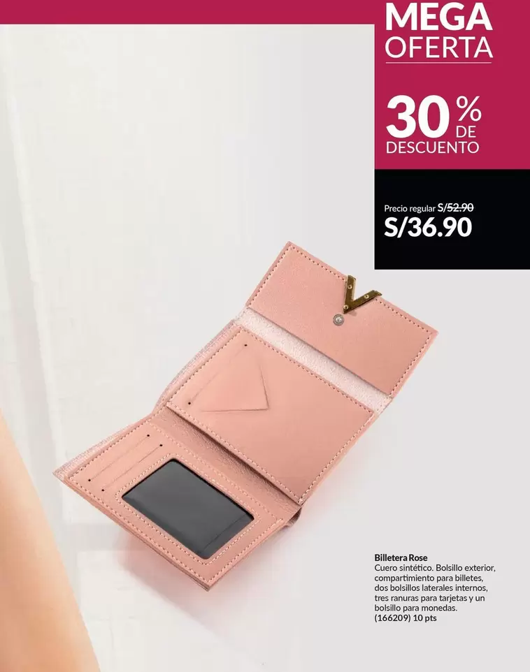 Mega - Billetera Rosa