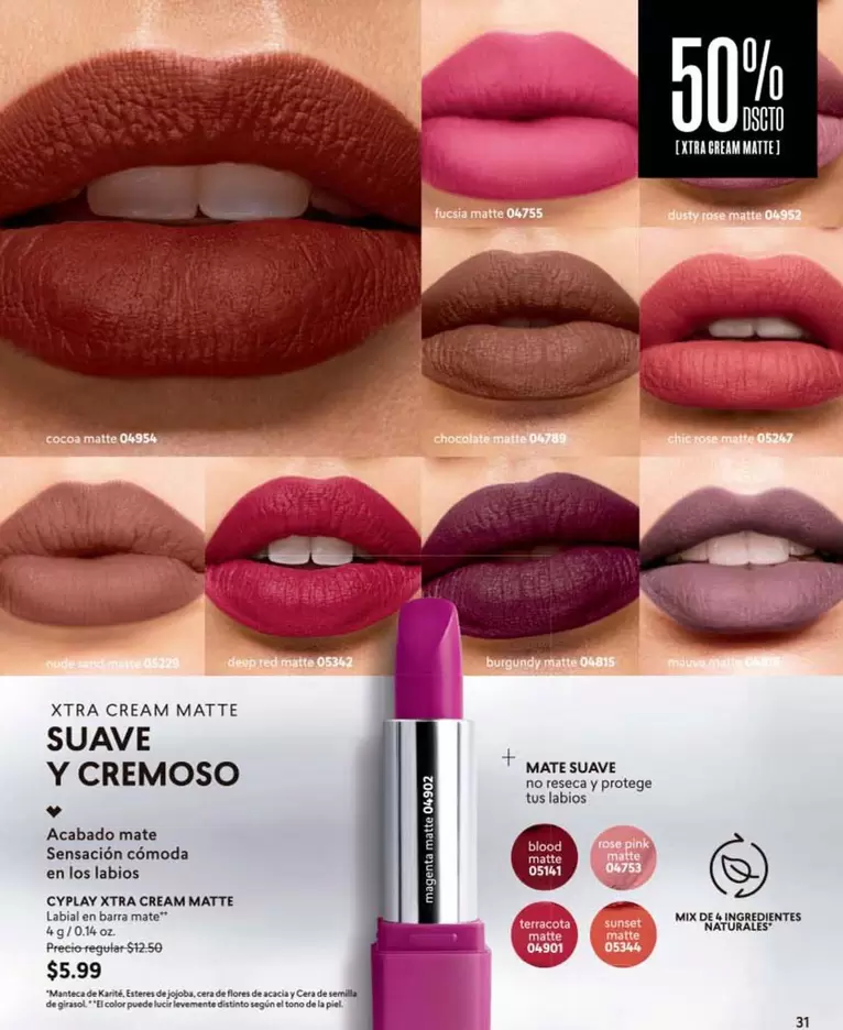 Suave - XTRA CREAM MATTE