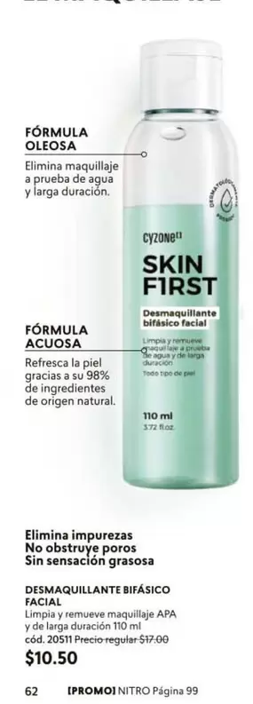 Piel - DESMAQUILLANTE BASICO FACIAL