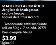 Desodorante antitranspirante roll-on 50 g / 1.7 oz. cód. 07771