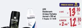 Rexona - Pesodorante Aromas Variados Aerosol x 150 ml