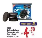 Oreo - Galletas Rellenas Sabores Variados