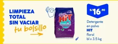 Detergente en polvo