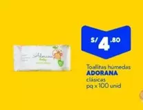 Toallitas húmedas
