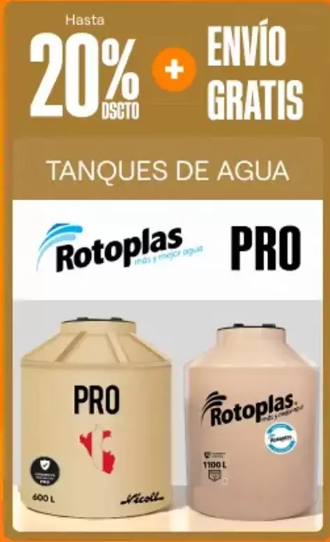 Rotoplas - TANQUES DE AGUA