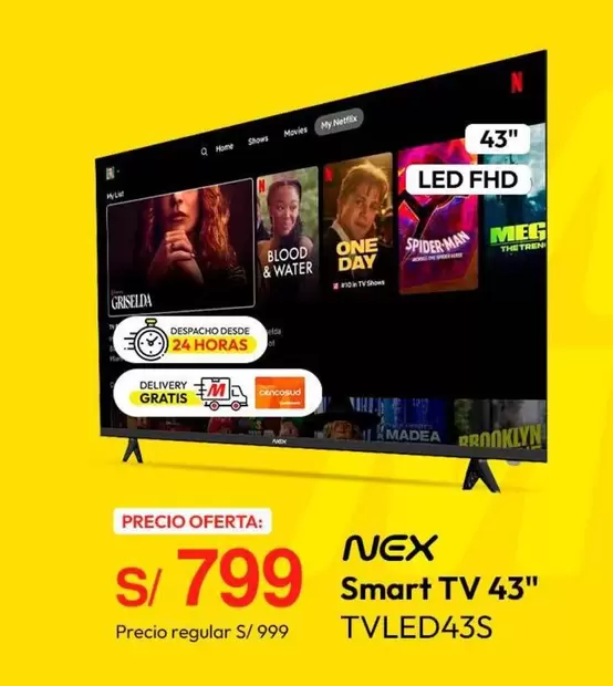 Nex - Smart TV 43"