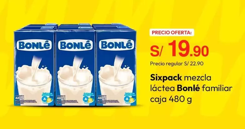 Bonlé - mezcla láctea familiar caja 480 g