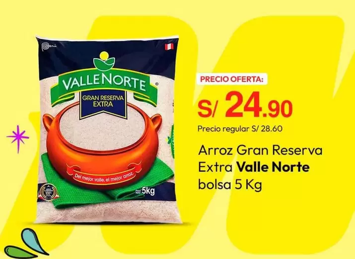 Valle Norte - Arroz Gran Reserva Extra