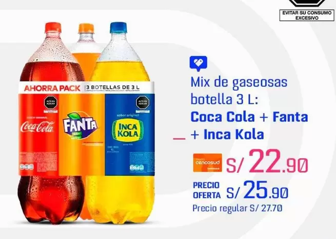 Coca-Cola - Mix de gaseosas