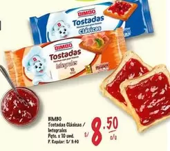 Bimbo - Tostadas Clásicas/ Integrales