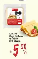 Merkat - Queso Tipo Edam en Tajadas